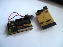 Minu DIY Arduino ja selle projekti jaoks kohandatud prototüüplaat sinna juurde
